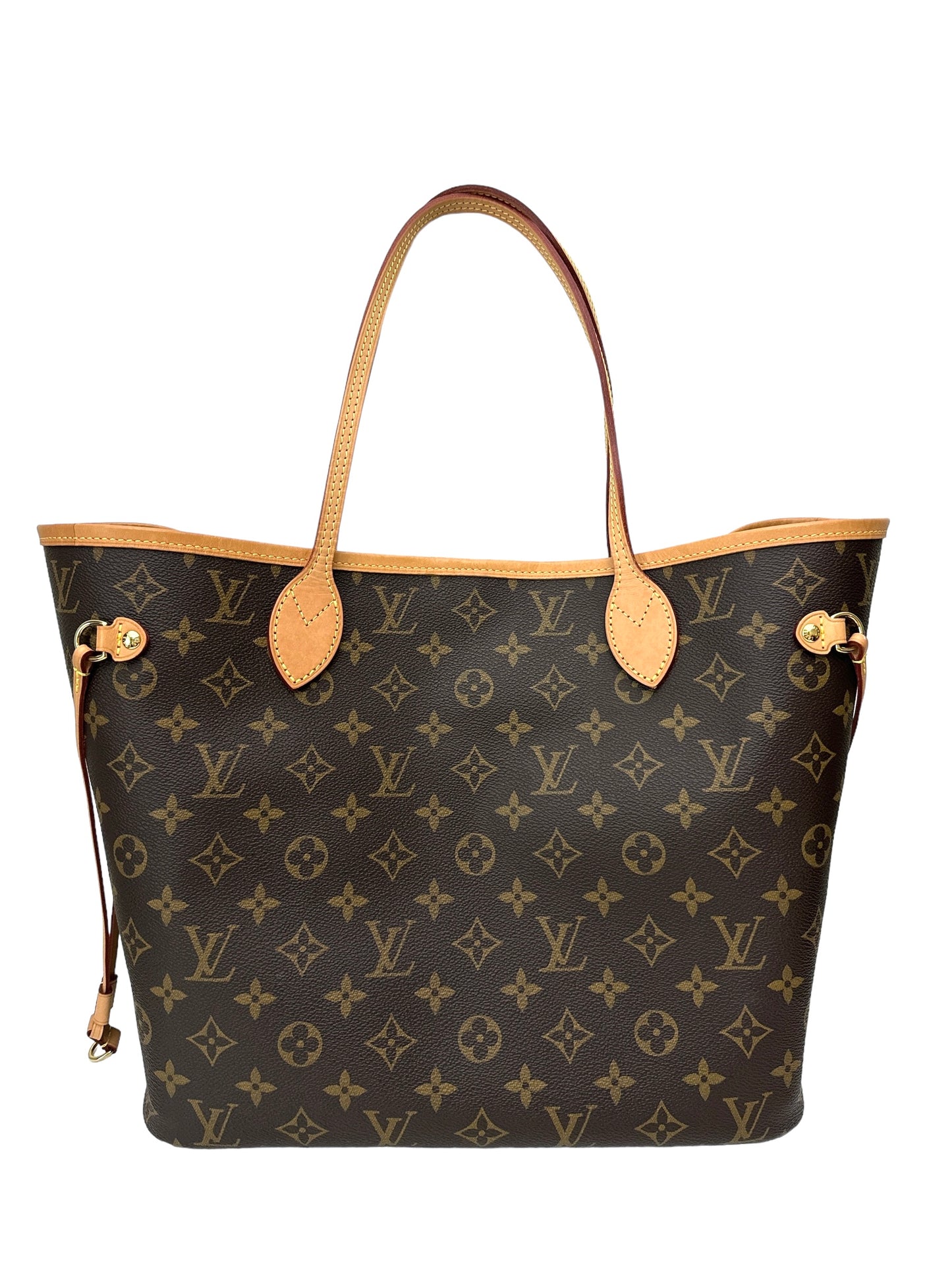 Louis Vuitton Neverfull MM Monogram Beige Bag