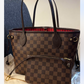 2205710-143175
Louis Vuitton Neverfull PM  Damier Ebene With Clutch Made in France (AR0127, AR3146)