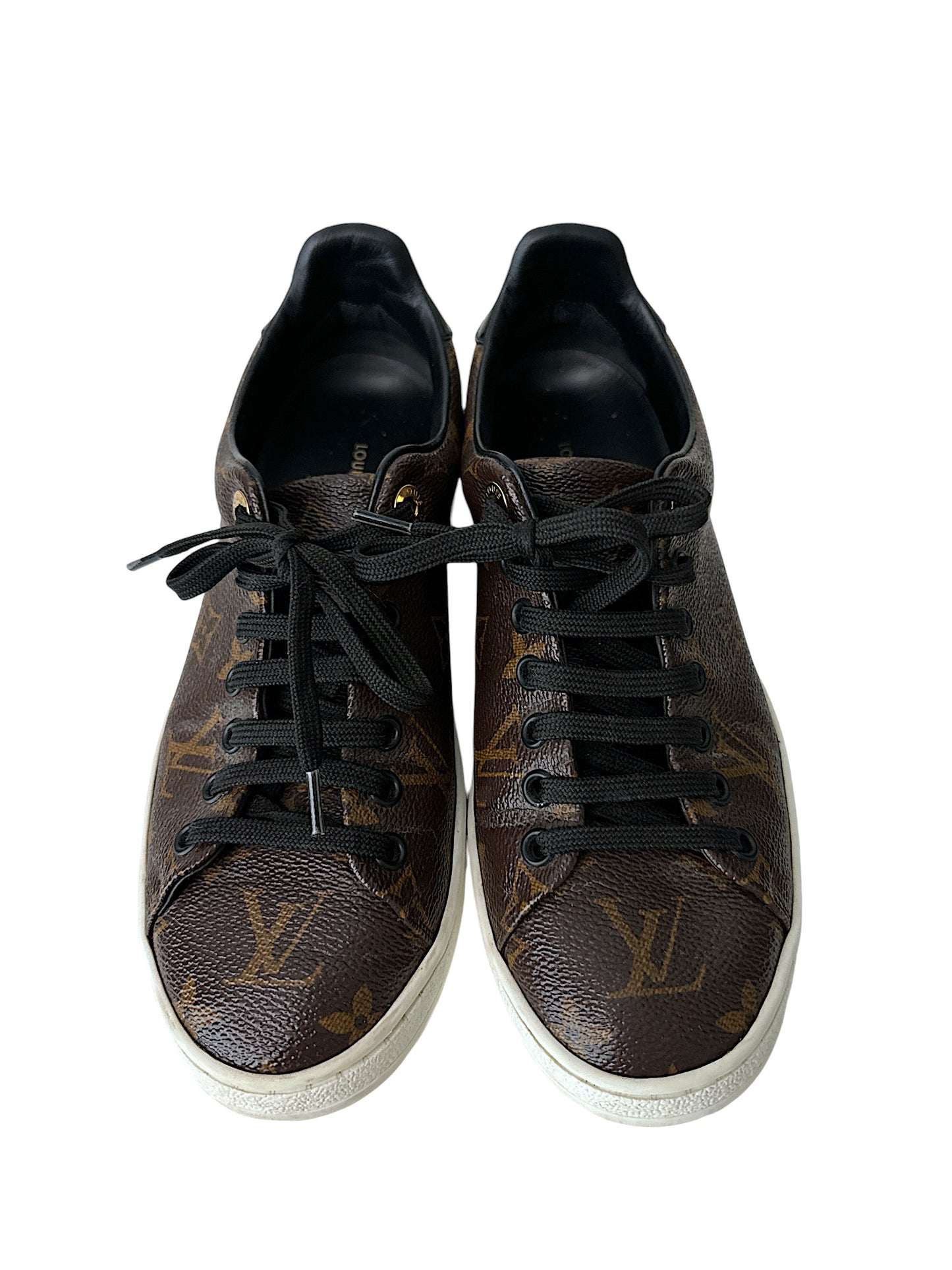 Louis Vuitton Frontrow Trainer Monogram Size 37