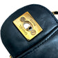 Chanel Meduim Double-Sided Black Patent Flap Bag GHW