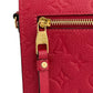 Louis Vuitton Pochette Metis Shoulder Bag M44155 Monogram Empreinte Red