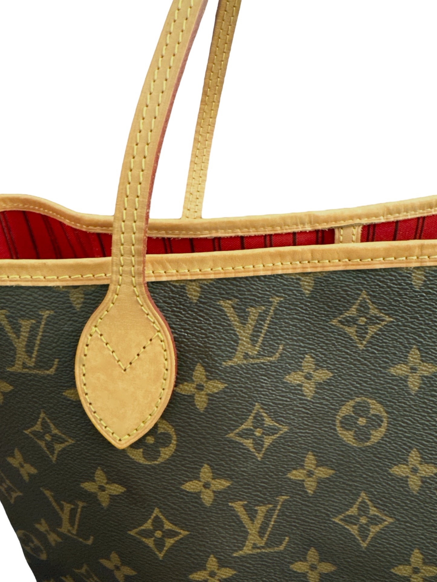 Louis Vuitton Neverfull Monogram Cherry