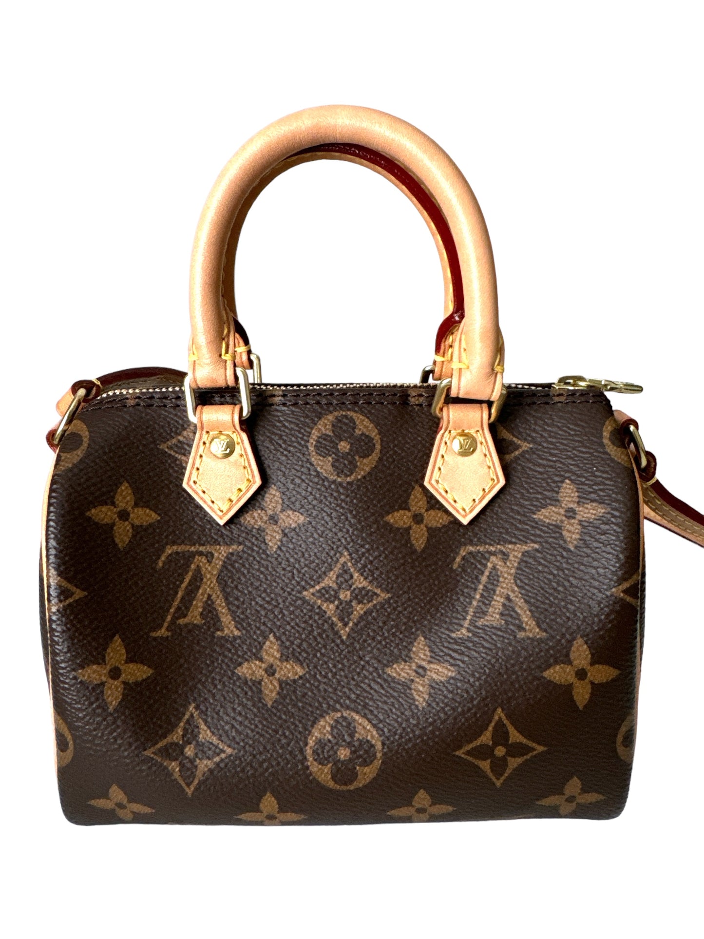 Louis Vuitton Speedy Nano Monogram Crossbody Bag