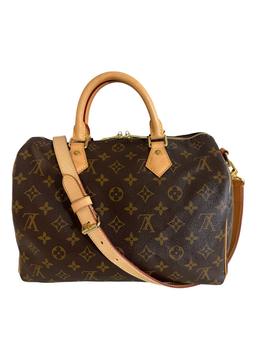 Louis Vuitton Speedy 30 Bandoulier Monogram Bag