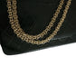 Chanel Vintage Black Lambskin  Reissue Mademoiselle Chain Classic Flap Bag