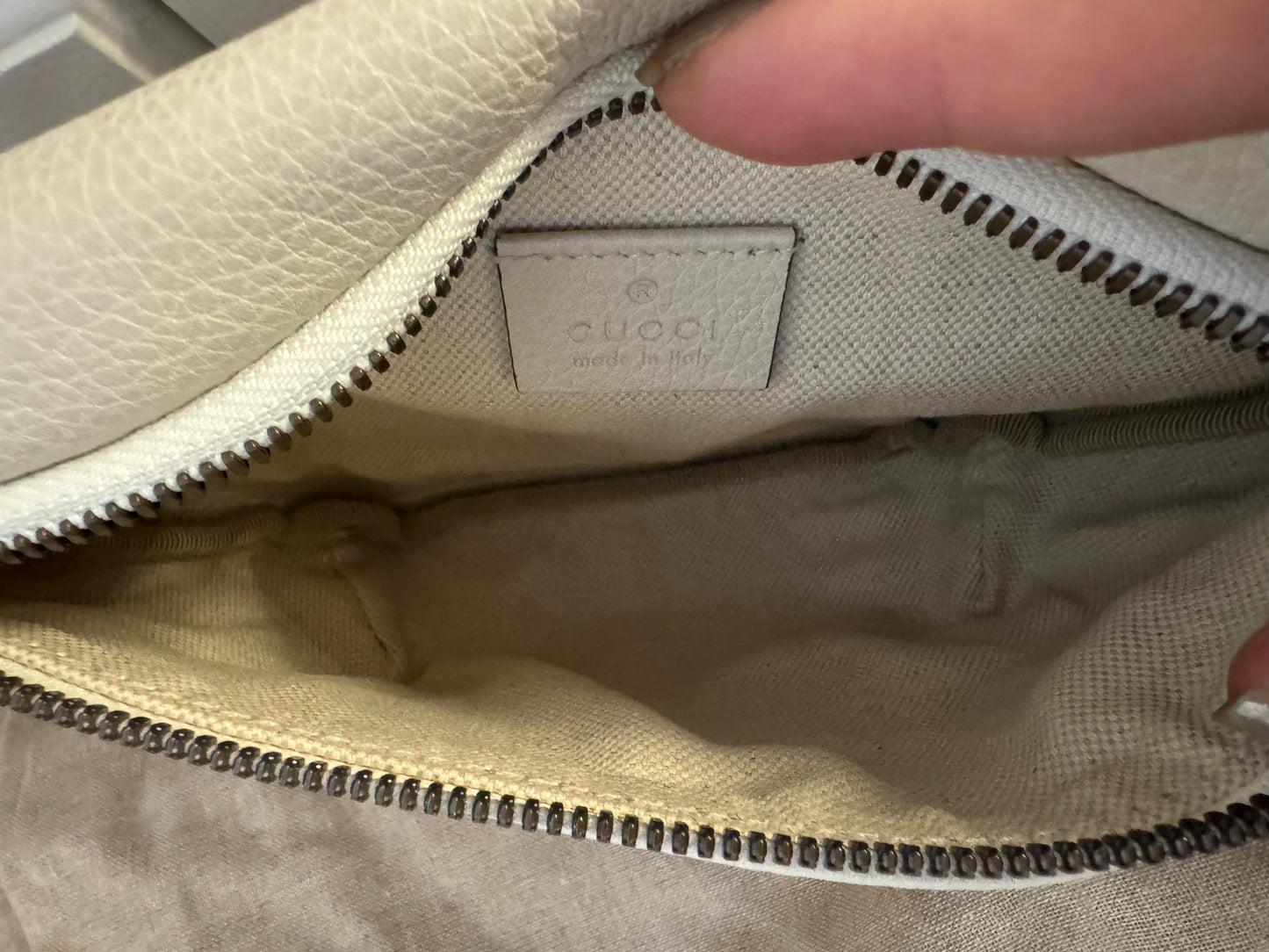 110580641
Gucci belt bag cream print (527792 204991 / B027868454) Made in Italy