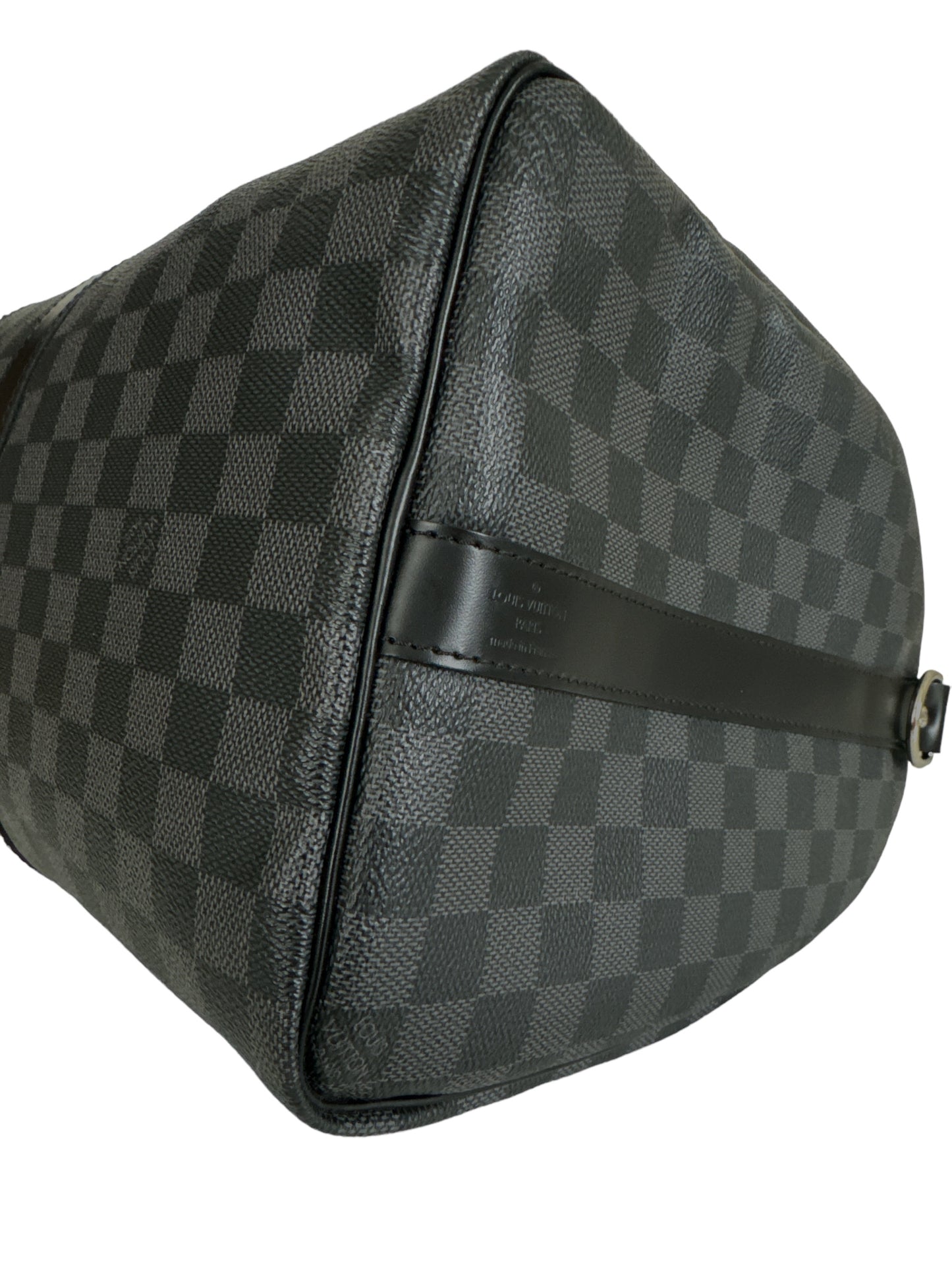 Louis Vuitton Keepall 45 Bandouliere Damier Graphite Canvas Travel Bag