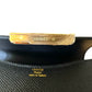 Hermes Constance Slim Wallet Black GHW