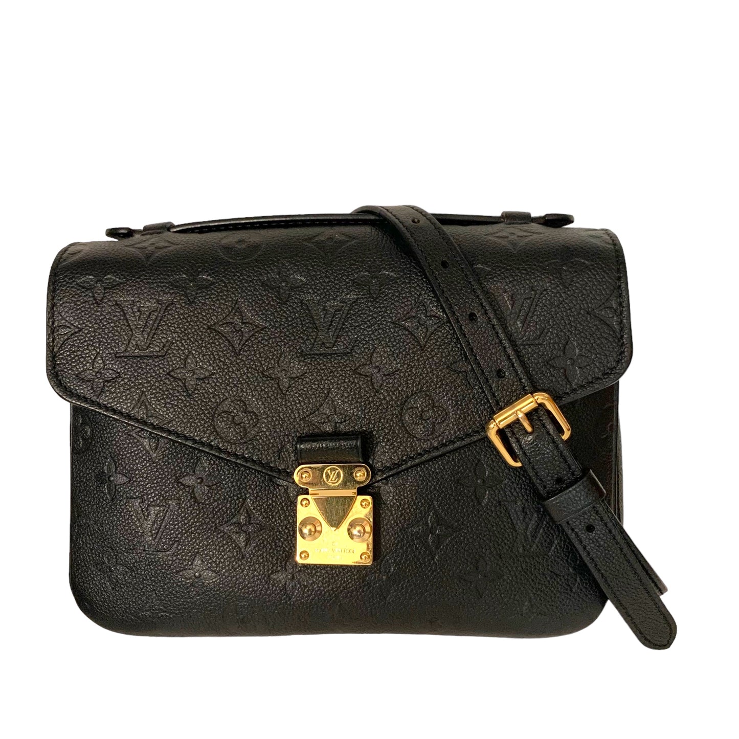 Louis Vuitton Metis Pochette Black Empreinte  Bag