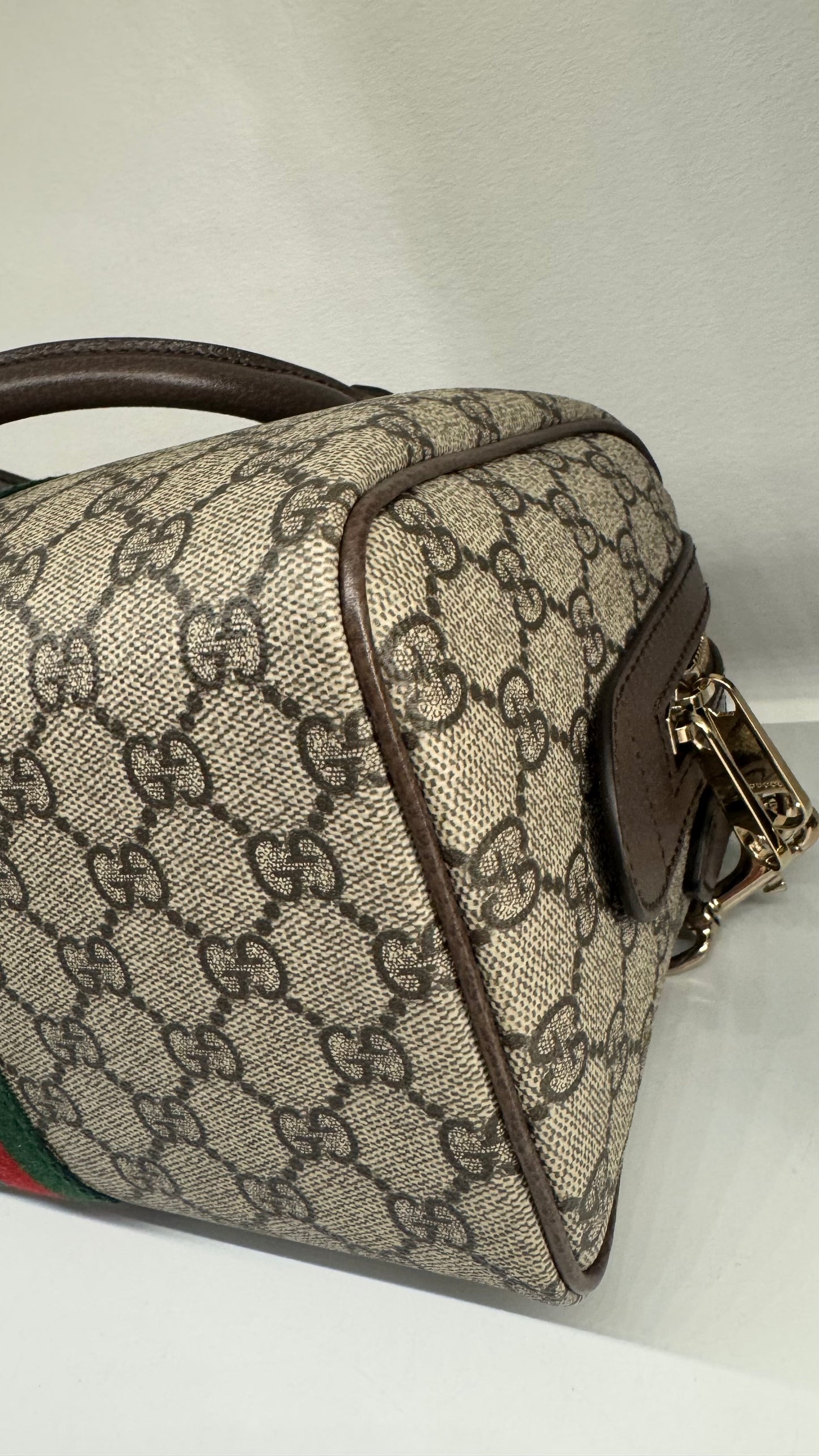110580421 Gucci Ophidia Boston Web With Adjustable Strap (836825 493075/ F044245955)