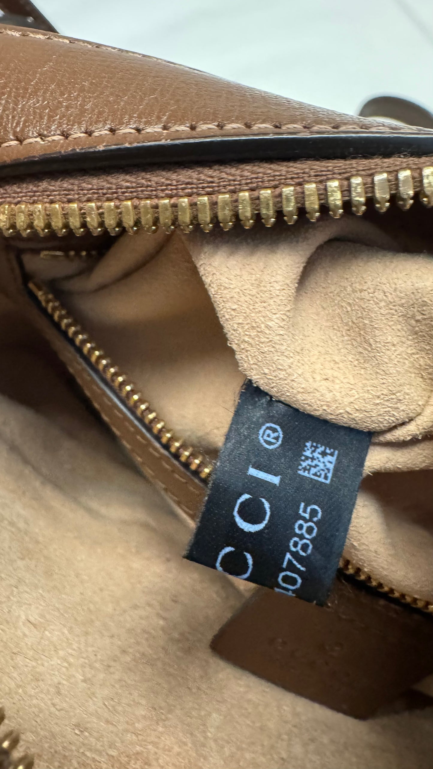 2205710-143144 Gucci horsebit 1955 GG Brown Camera Bag (645454 493075 / B03407885)