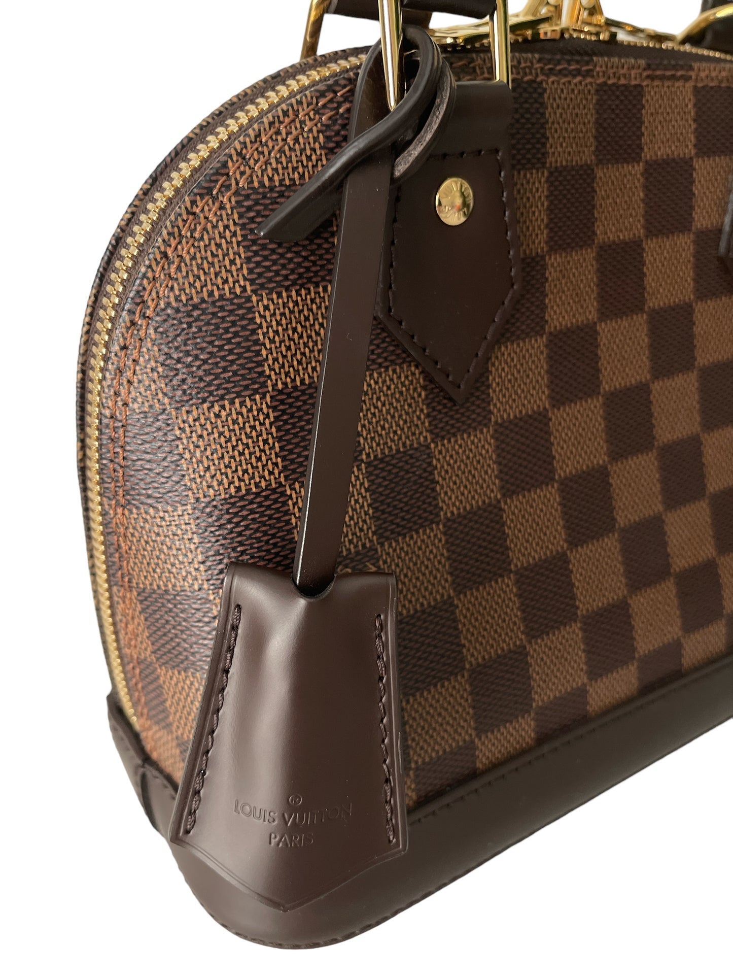 Louis Vuitton Alma BB Damier Ebene Handbag/ Crossbody Bag