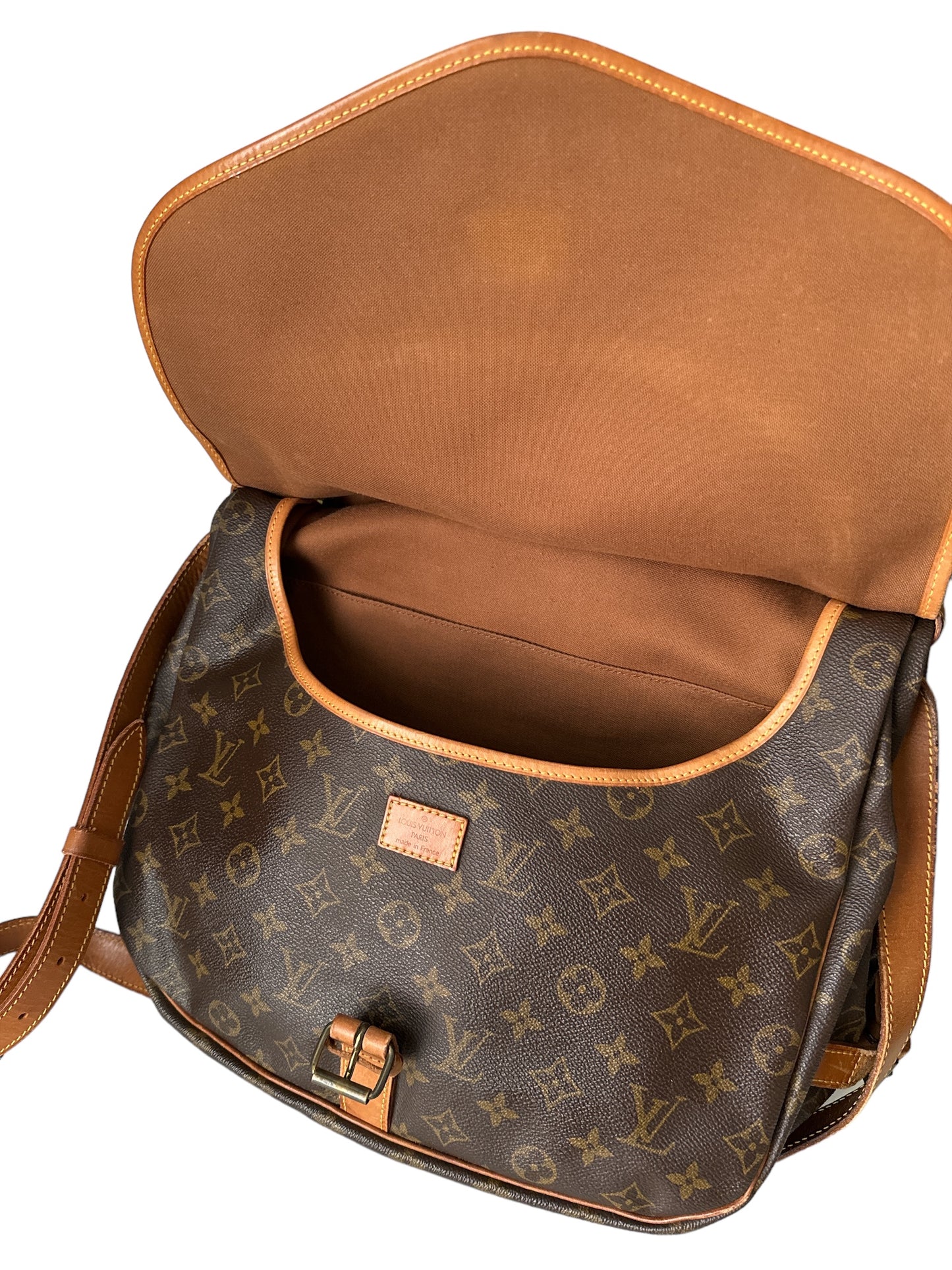 Louis Vuitton Samur 35 Monogram Canvas Crossbody Bag