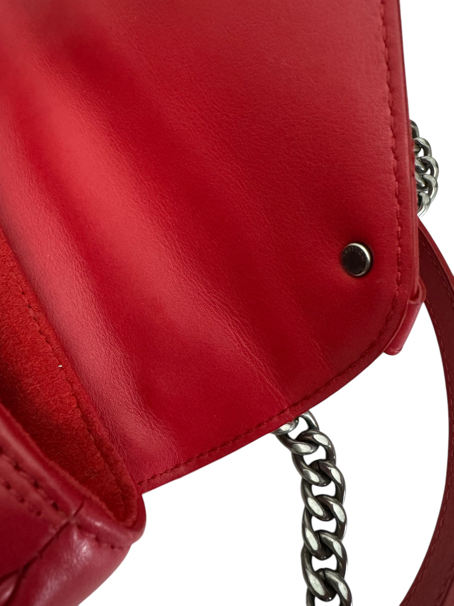 Louis Vuitton New Wave Chain Bag MM Red Bag