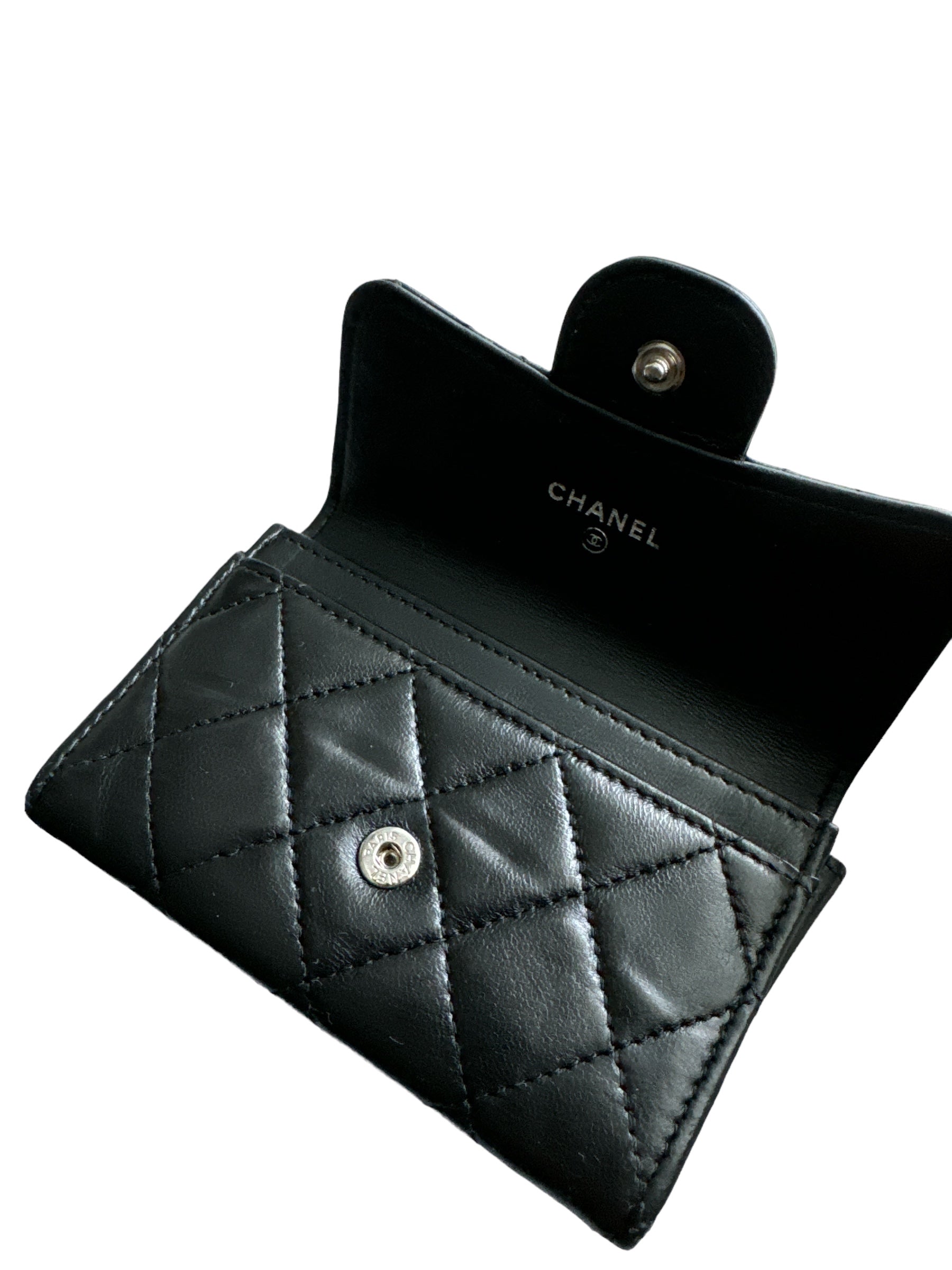 Classic Chanel Card top Holder Wallets