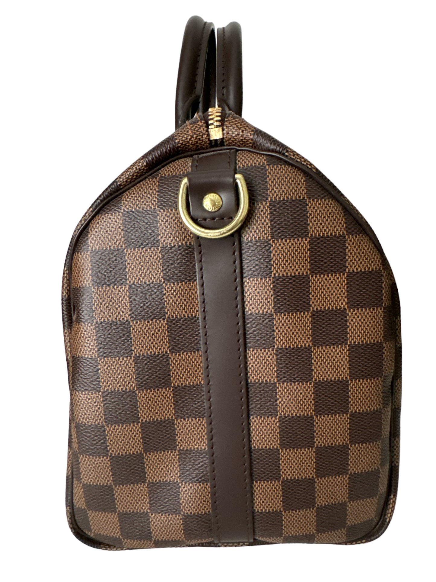 Louis Vuitton Speedy 30 Bandoulier Damier Ebene Bag