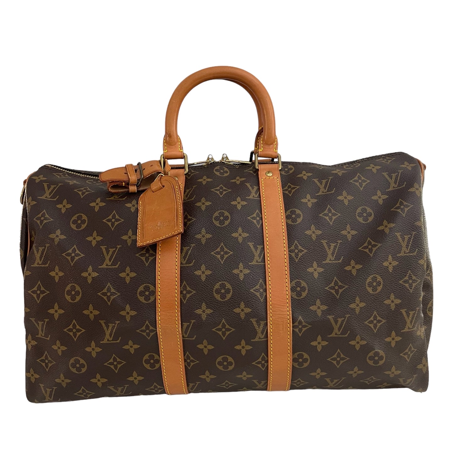 Louis Vuitton Keepall Bandoulière 45 Monogram Travel Bag