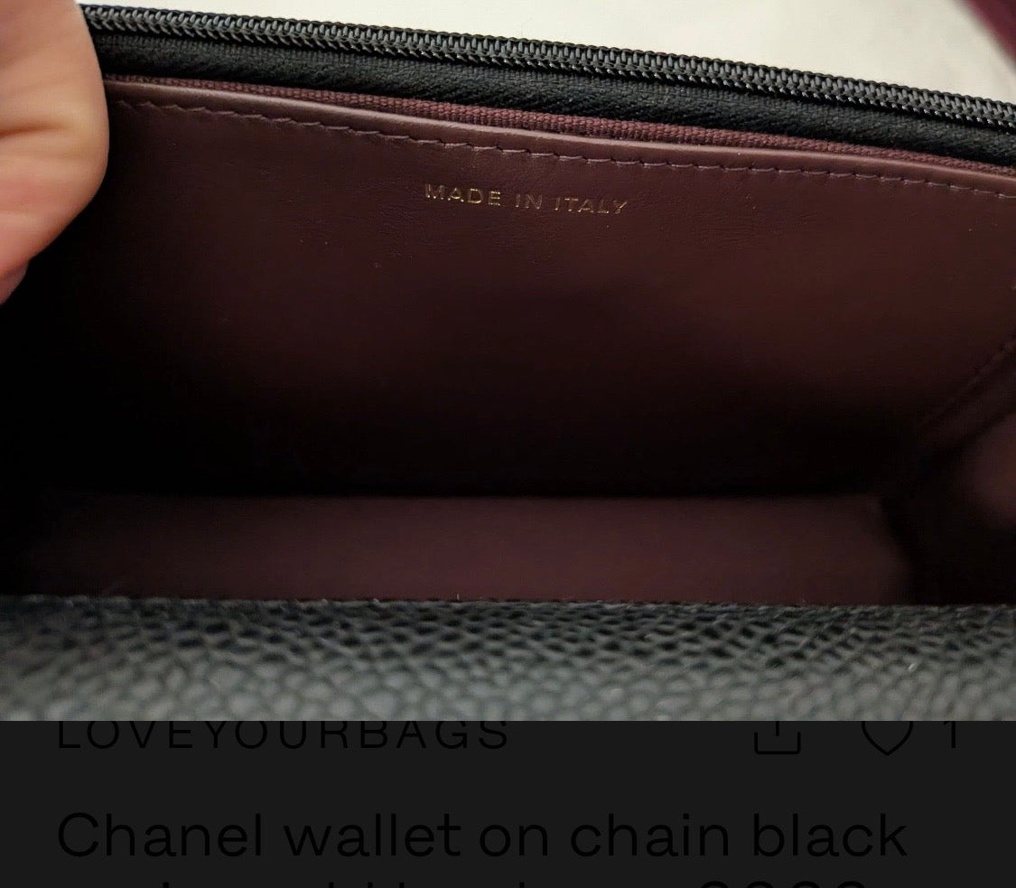 2205710-1432182 Chanel classic black quilted caviar gold hardware