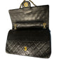 Chanel Vintage Black Lambskin  Reissue Mademoiselle Chain Classic Flap Bag