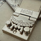 110580588 MCM Metalic Visetos Patricia Studs Gold (MWSAAPA05T1001 10352006) Made in Korea