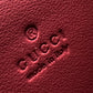 GUCCI DIONYSUS GG SUPREME CHAIN WALLET RED