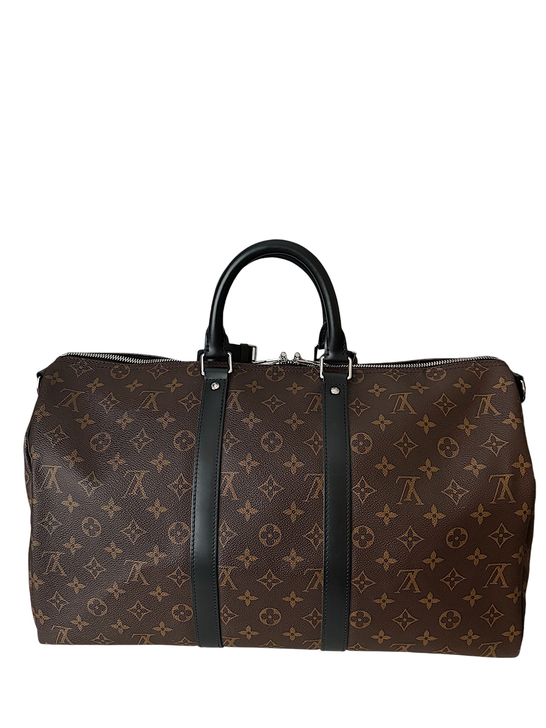 Louis Vuitton Keepall Bandouliere 45 Monogram Macassar Bag Loveyourbags