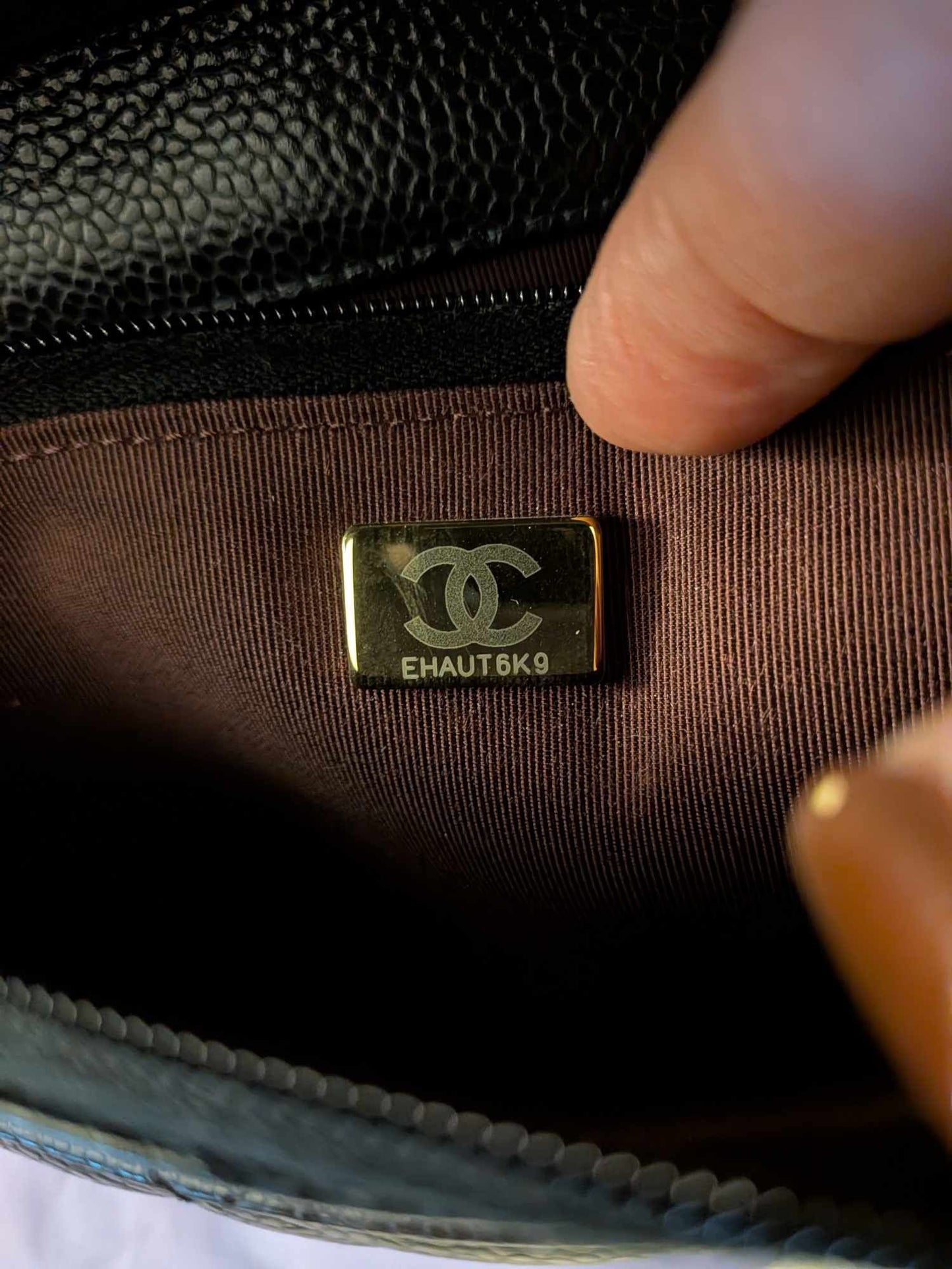 Chanel Classic Woc Black Caviar Gold Hardware