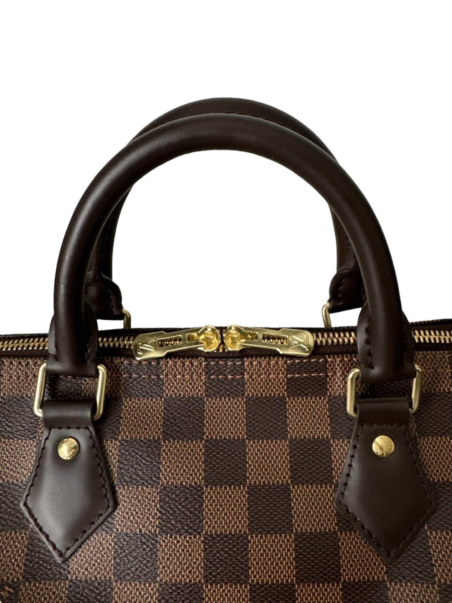 Louis Vuitton Speedy 30 Bandoulier Damier Ebene Bag