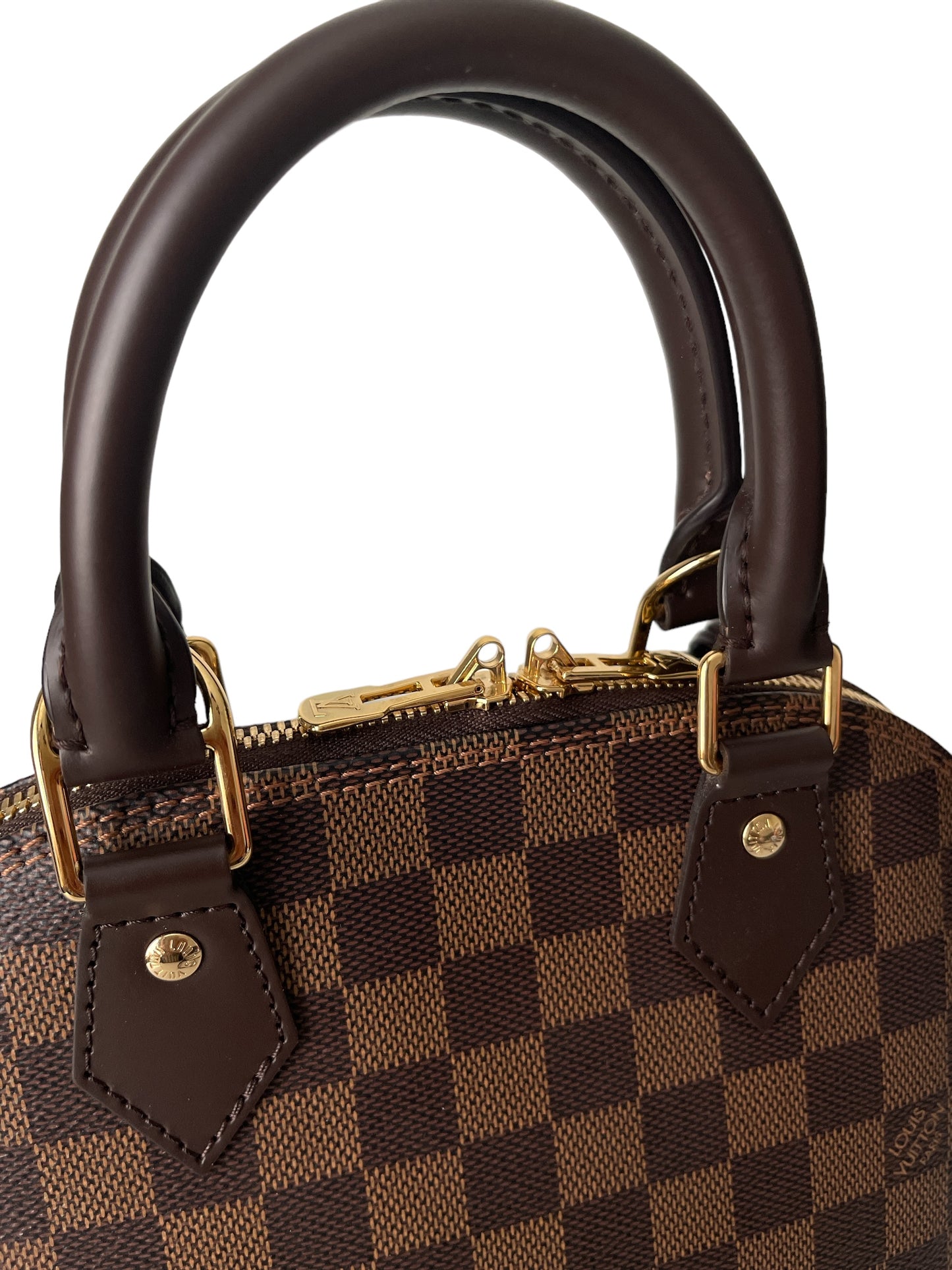 Louis Vuitton Alma BB Damier Ebene Handbag/ Crossbody Bag