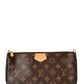 Louis Vuitton Multi Pochette Accessories Monogram Rose Claire Crossbody Bag