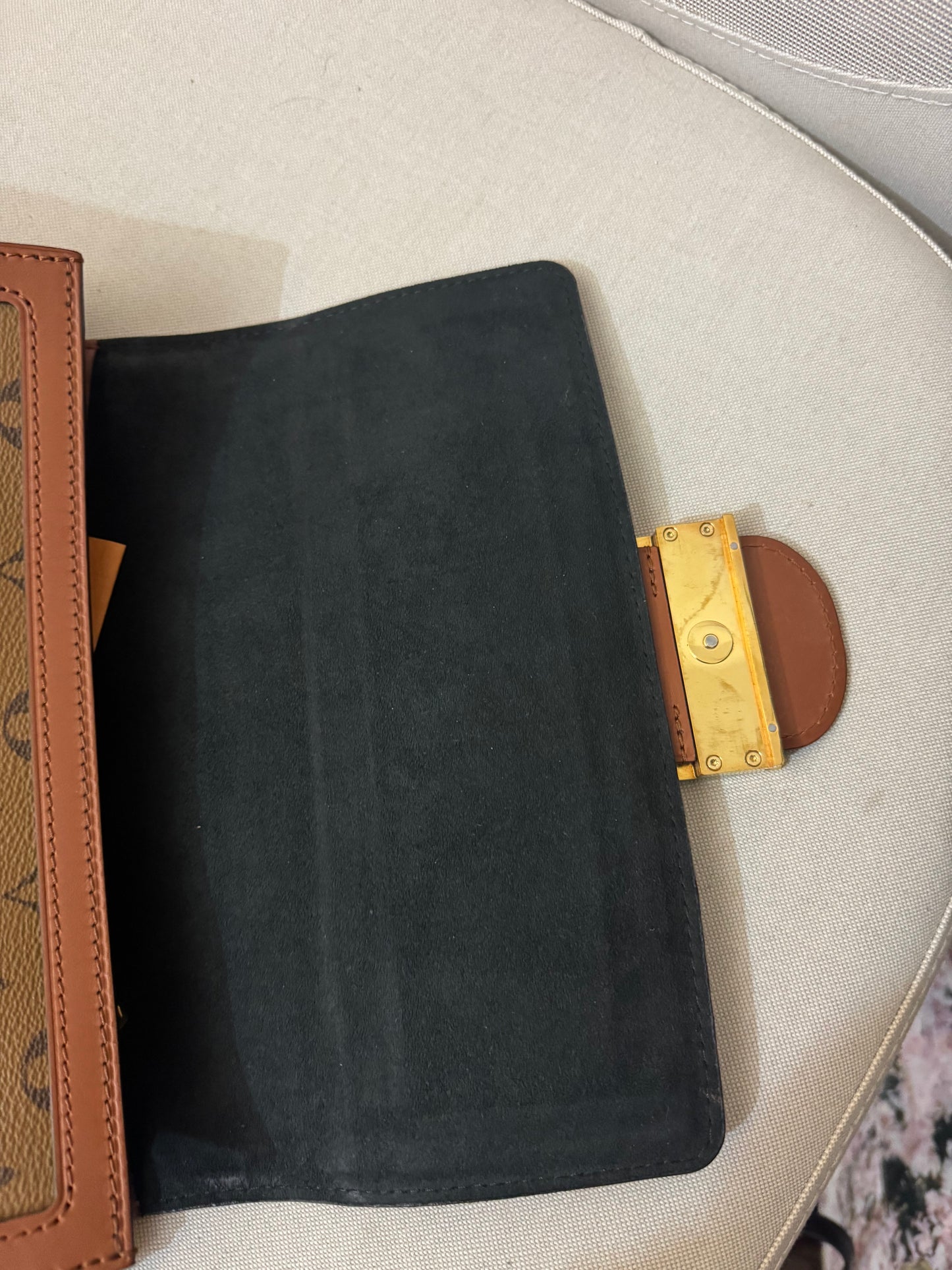 220570-143231 Louis Vuitton Dauphine MM Bag (FL4210) Made in France