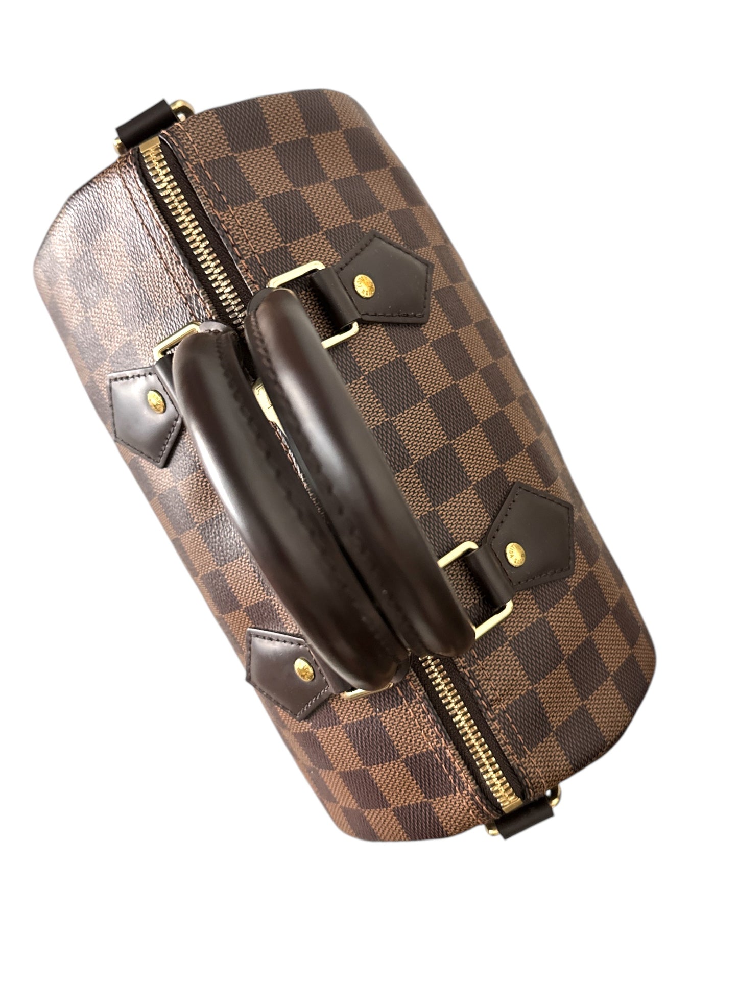 Louis Vuitton Speedy 25 Bandouliere Damier Ebene Bag