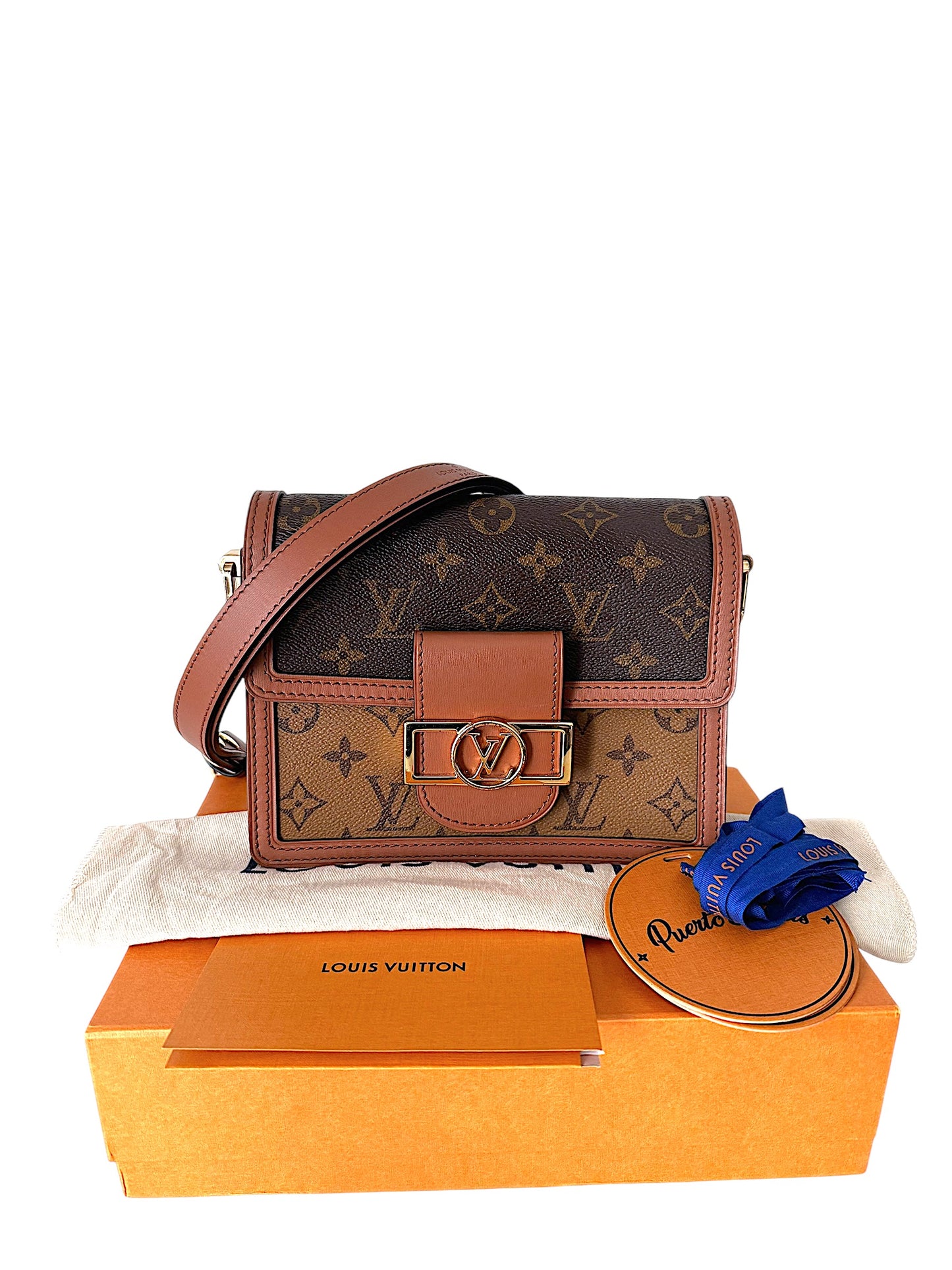 Louis Vuitton Dauphine Monogram Reverse Mini Bag