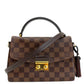 Louis Vuitton Croisette Damier Ebene Canvas Hand Bag Cross Body Bag