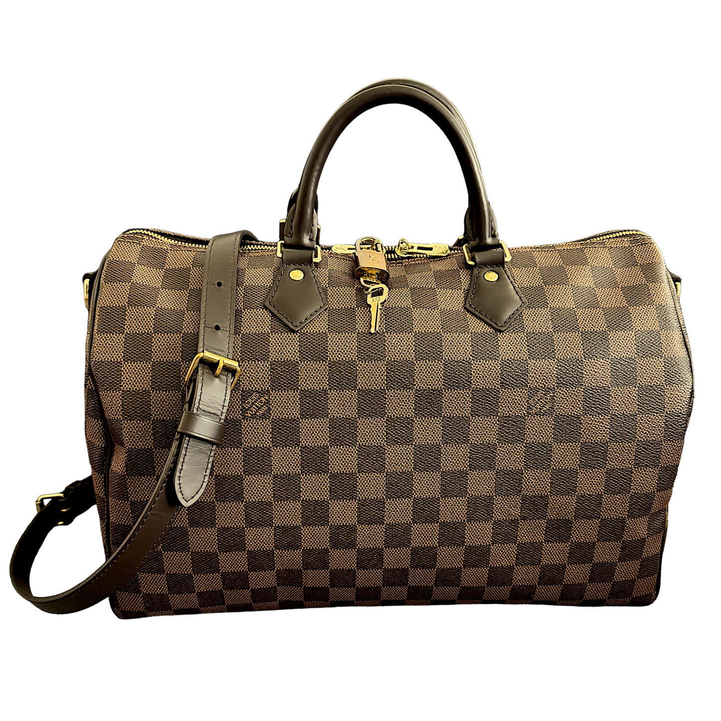 Louis Vuitton Speedy Bandoulier 35 Damier Ebene Bag