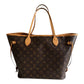 Louis Vuitton Neverfull MM Monogram Red Bag