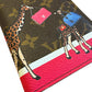 Louis Vuitton Passport Cover Limited Edition Xmas Girafe Monogram Canvas