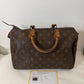 PA4896 Louis vuitton speedy 30 monogram bag Datecode : Unreadable