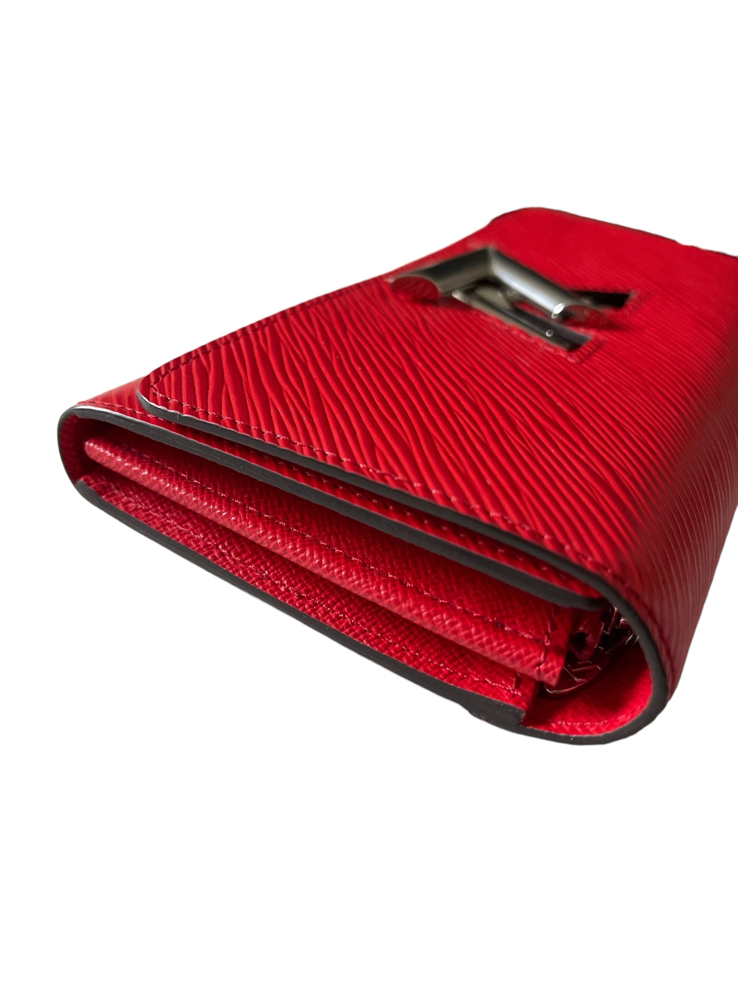 Louis Vuitton Twist Wallet EPI Red Leather