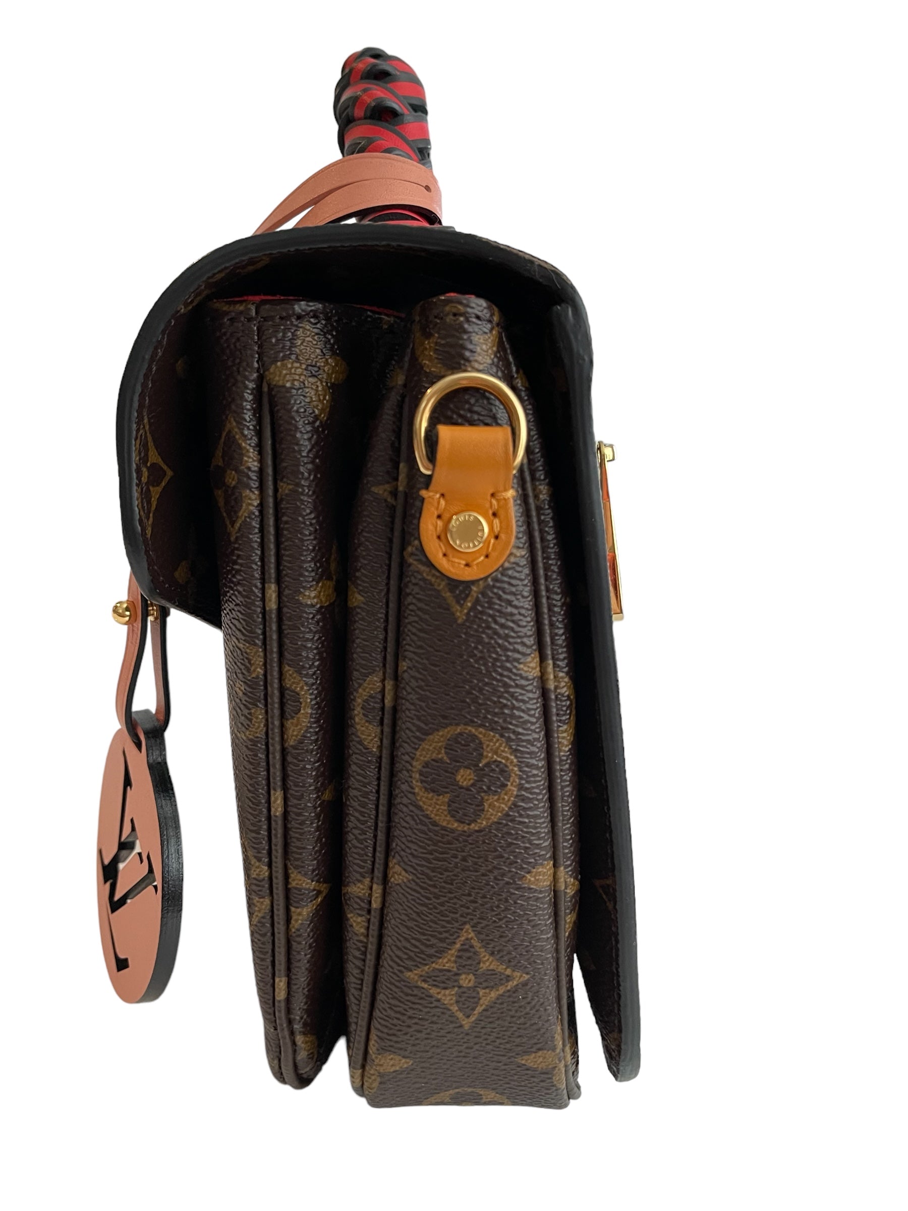 Louis Vuitton Monogram Canvas Braided Handle Pochette Metis Bag Loveyourbags