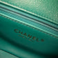Chanel
Mini Quilted Grren Caviar Sweetheart Gold Hardware Flap Crossbody Bag