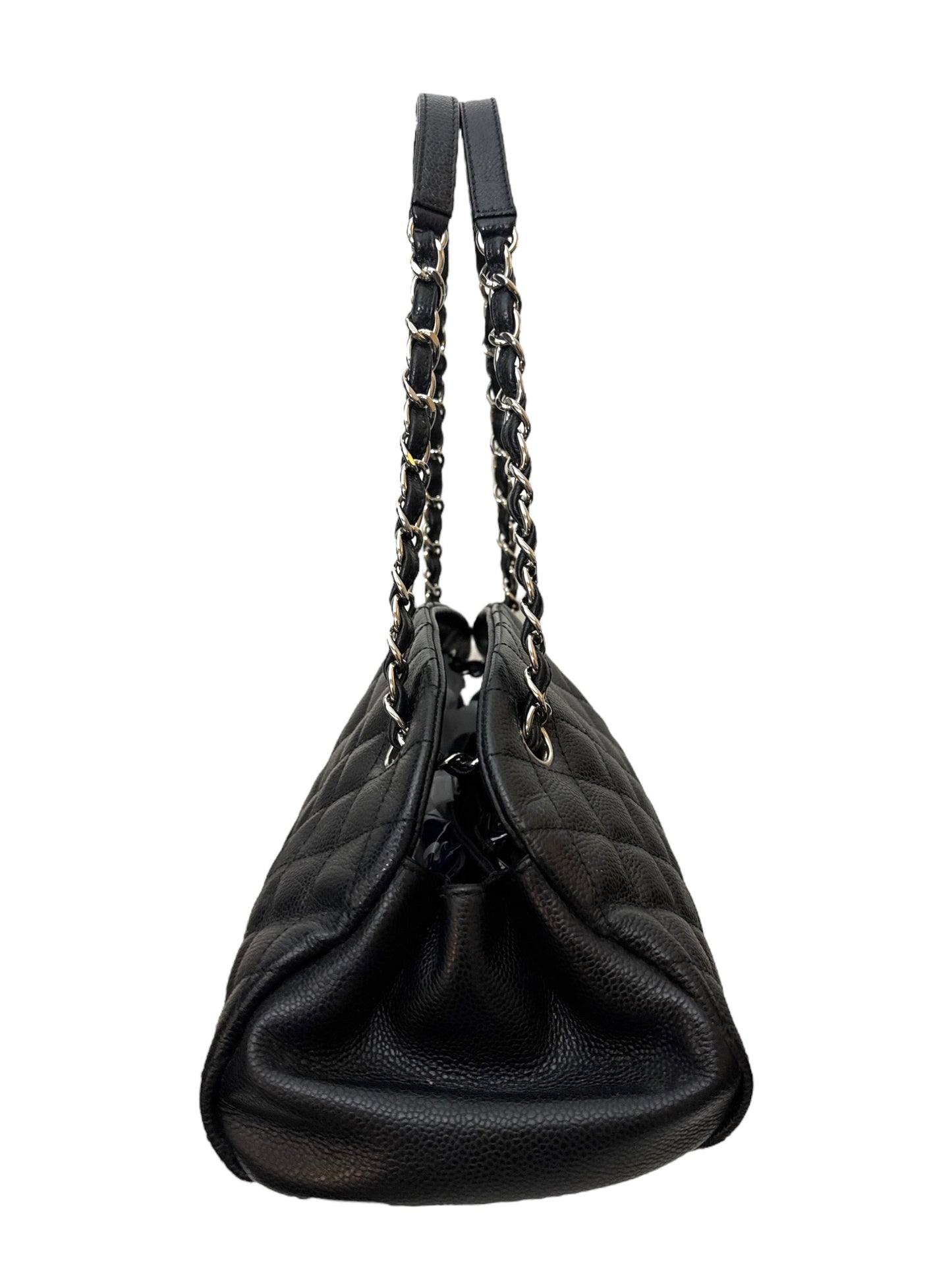 Chanel Black Quilted Caviar Leather
Just Mademoiselle Bowler Bag