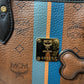110580362 MCM Small Shopping Tote Visetos Brown