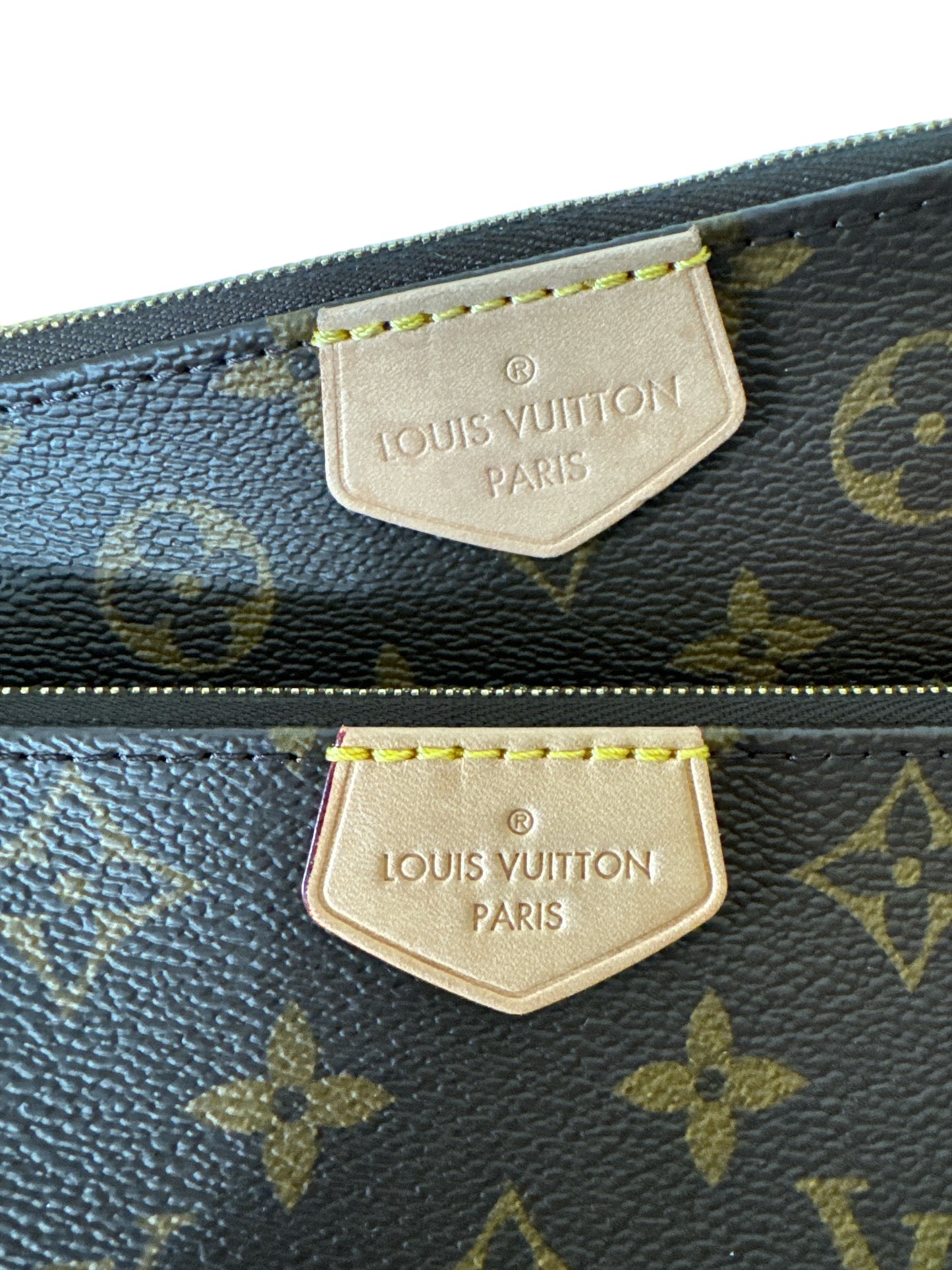 Louis Vuitton Multi Pochette Accessoires Monogram Rose Clair Crossbody Bag