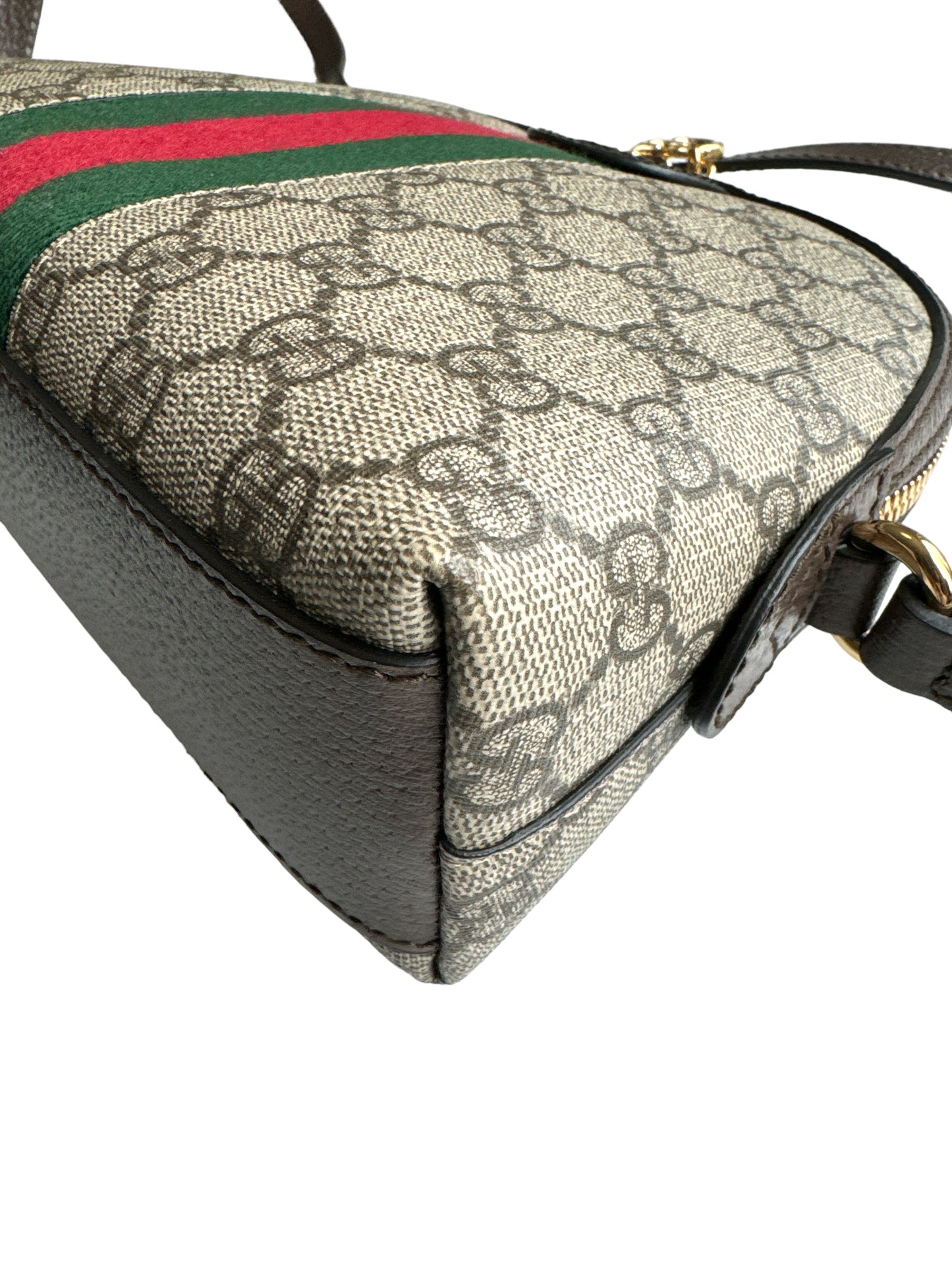 Gucci Ophidia GG small shoulder dome shape bag