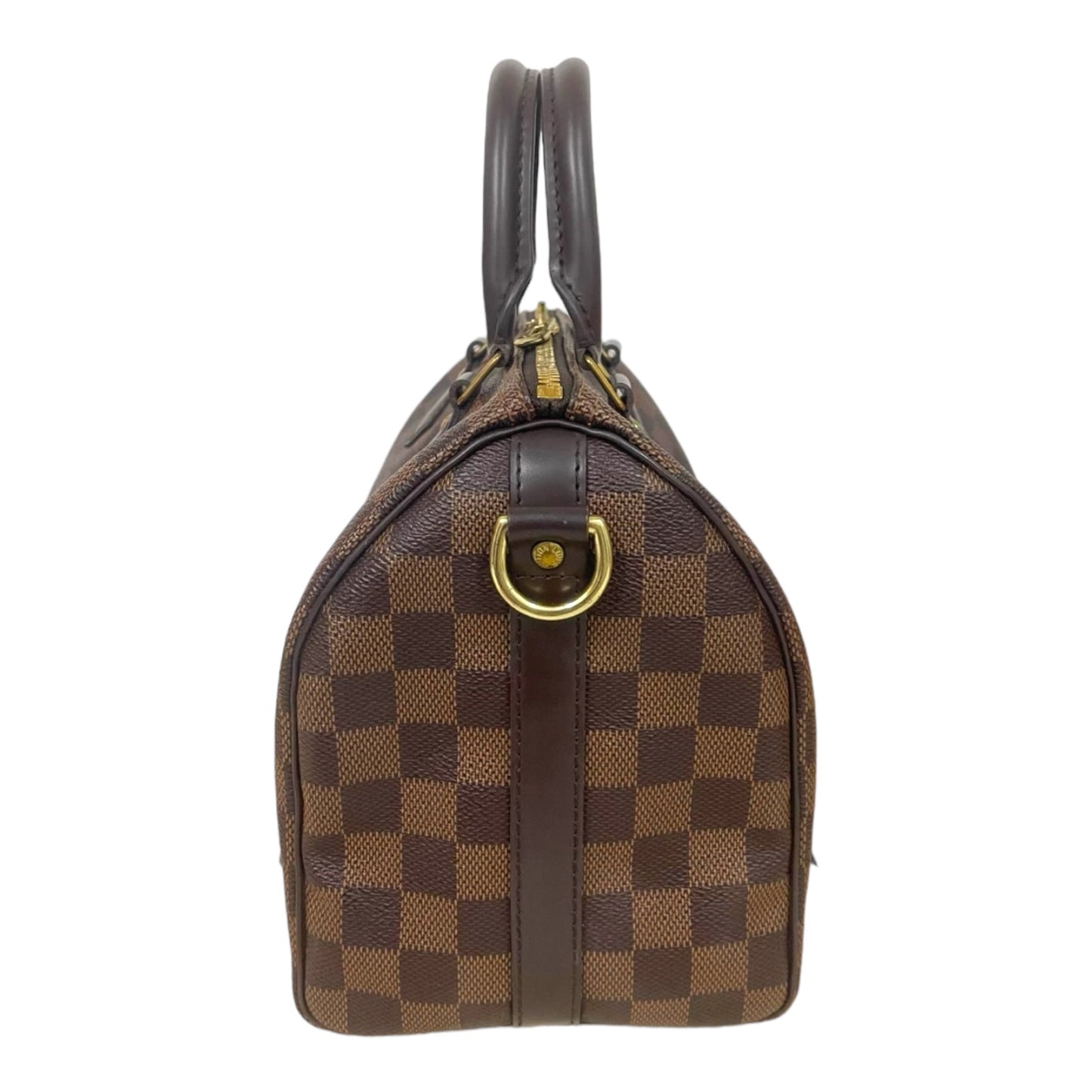 Louis Vuitton Speedy 25 Bandouliere Damier Ebene Bag