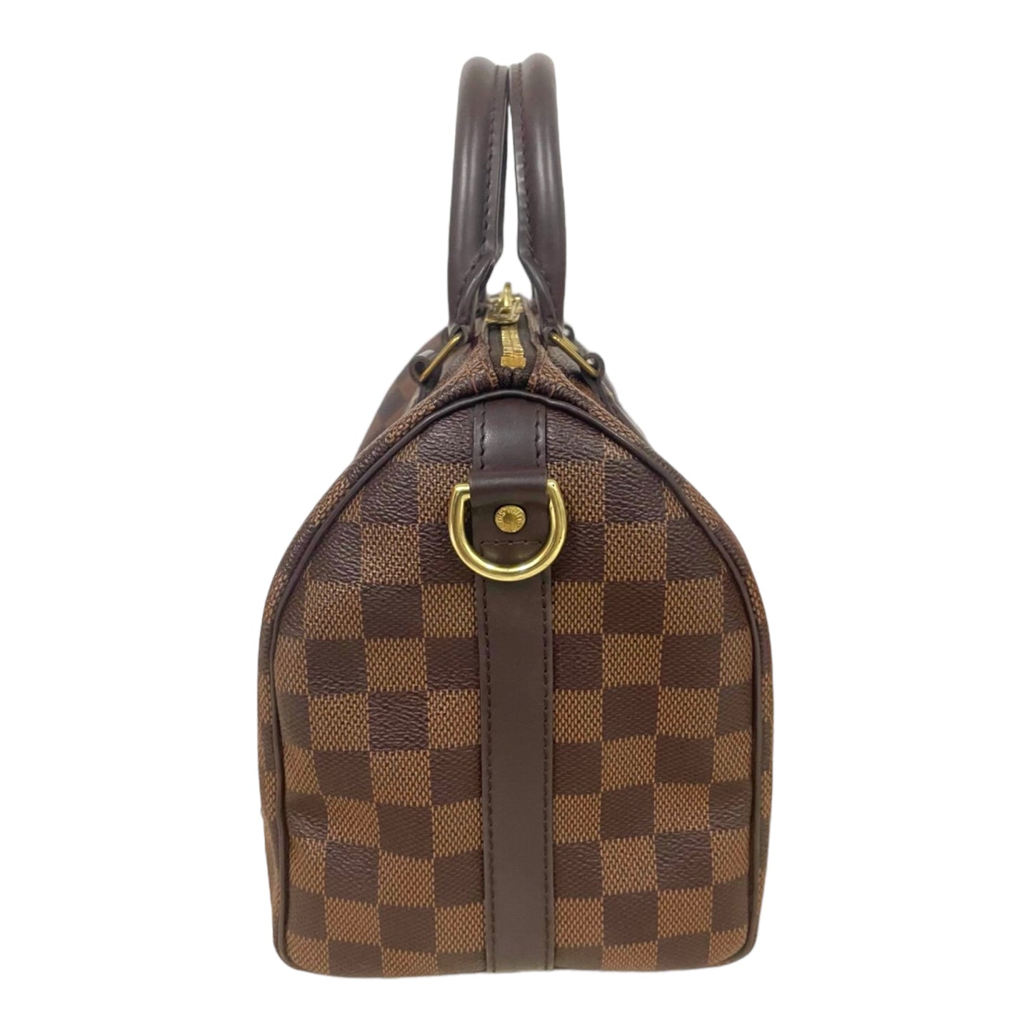 Louis Vuitton Speedy 25 Bandouliere Damier Ebene Bag