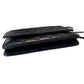 Classic Wallet On Chain Lambskin & Silver-Tone Metal Black