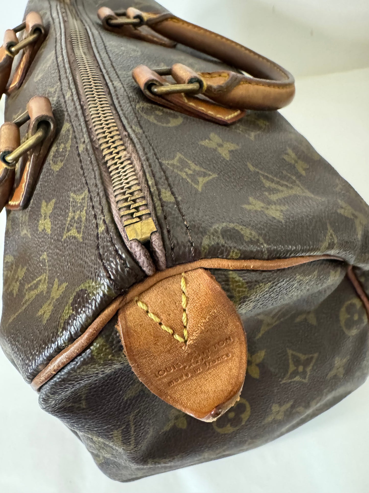 PA4896 Louis vuitton speedy 30 monogram bag Datecode : Unreadable
