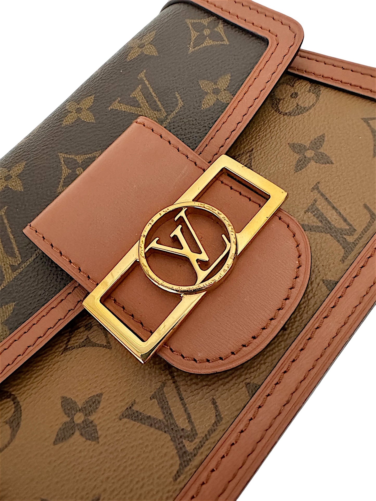 Louis Vuitton Dauphine Monogram Reverse Mini Bag